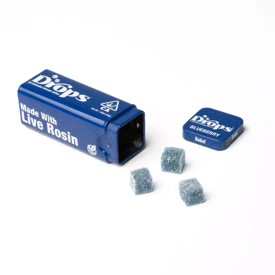 BLUEBERRY RELIEF GUMMY 4:1 CBD:THC 20 PACK 100MG