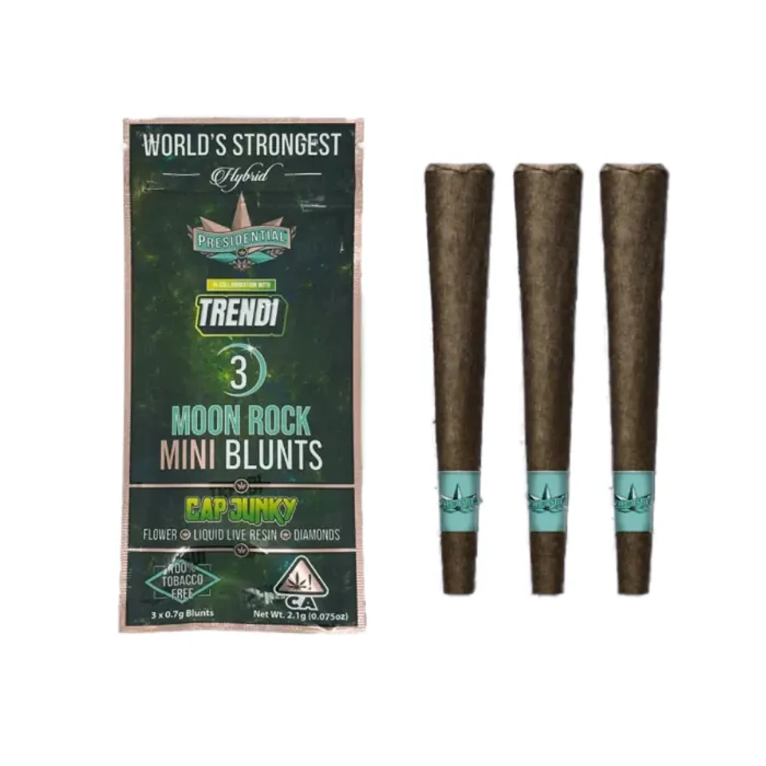 CAP JUNKY INFUSED MINI PRE-ROLL 3 PACK 1.5G