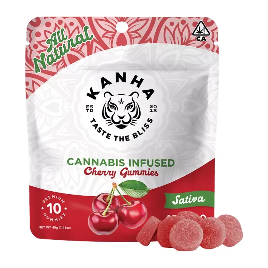 CHERRY GUMMY 10 PACK 100MG