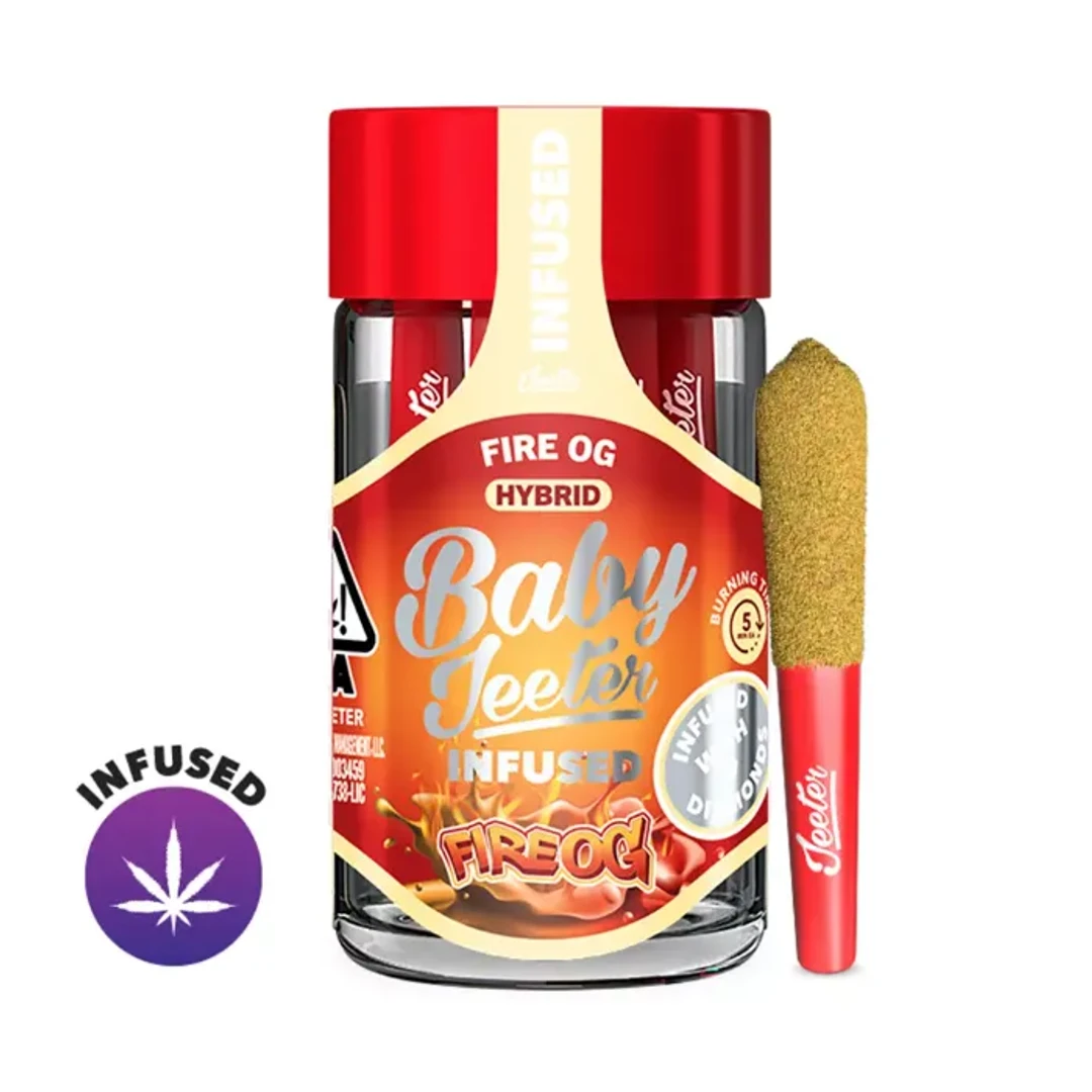 FIRE OG INFUSED PRE-ROLL 5 PACK 2.5G
