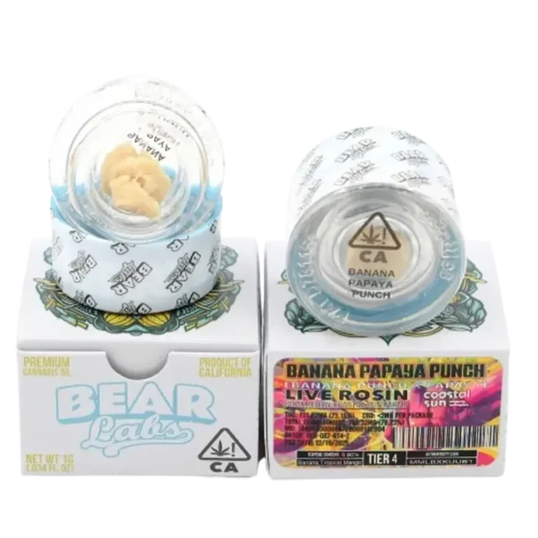 Banana Papaya Punch Live Rosin (Tier 4) 1G
