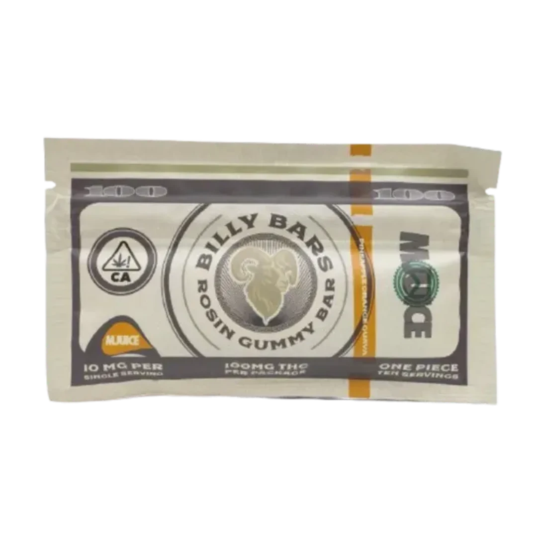 Pineapple Orange Guava Billy Bar Gummy 10 Pack 100MG