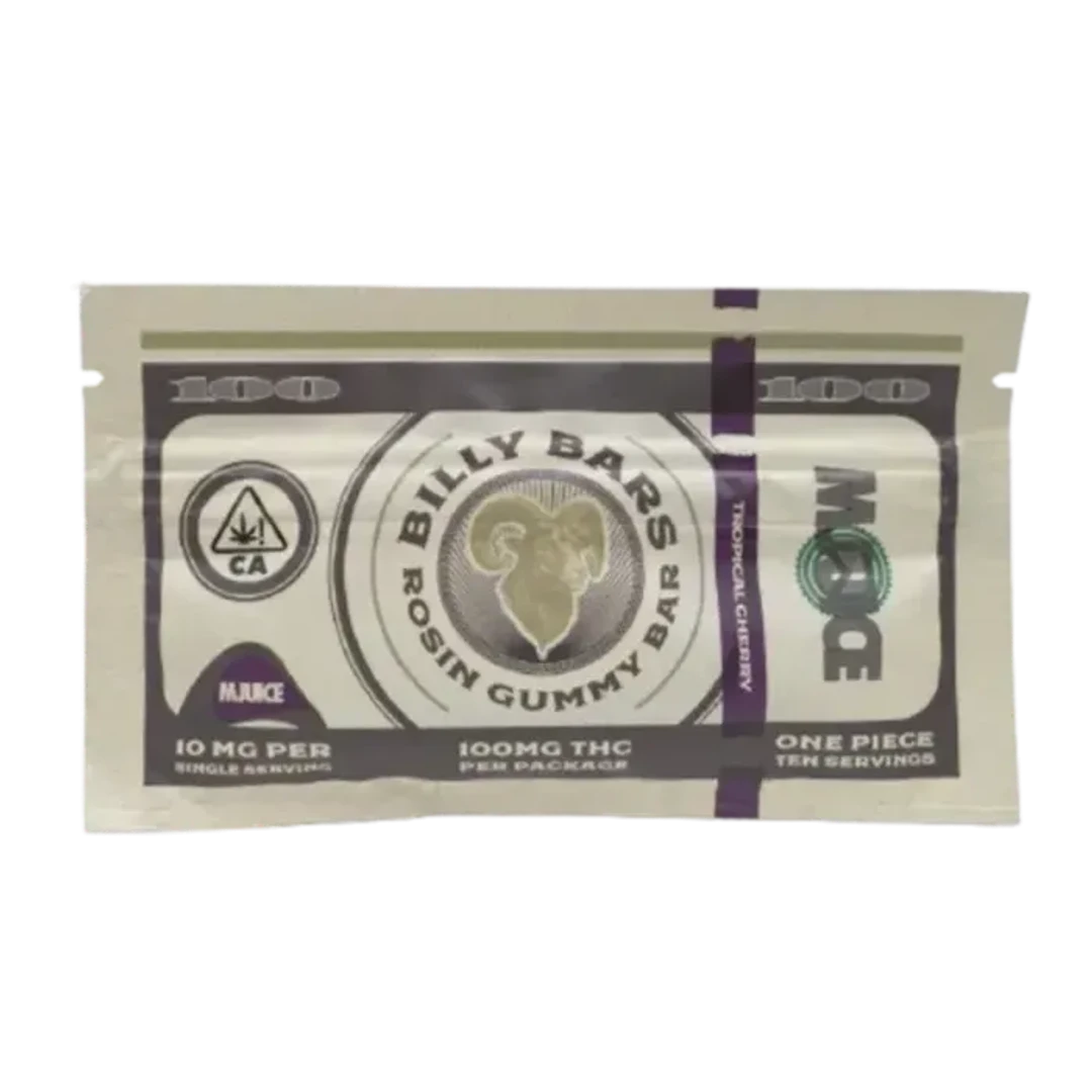 Tropical Cherry Billy Bar Gummy 10 Pack 100MG