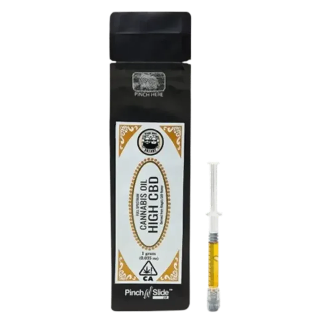 1:1 THC:CBD FULL SPECTRUM OIL SYRINGE 1G