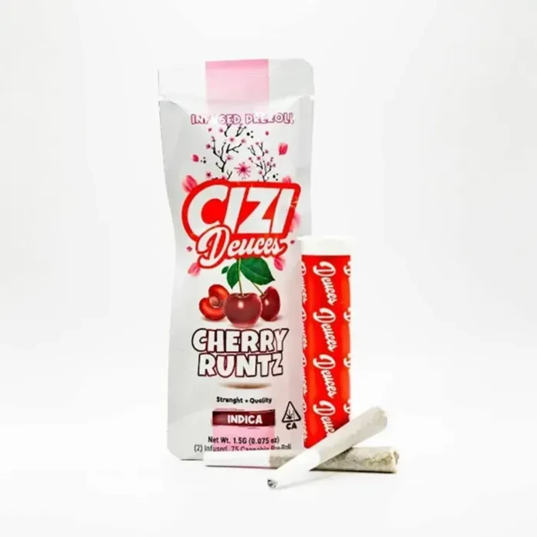 CHERRY RUNTZ INFUSED PRE-ROLL 2 PACK 1.5G