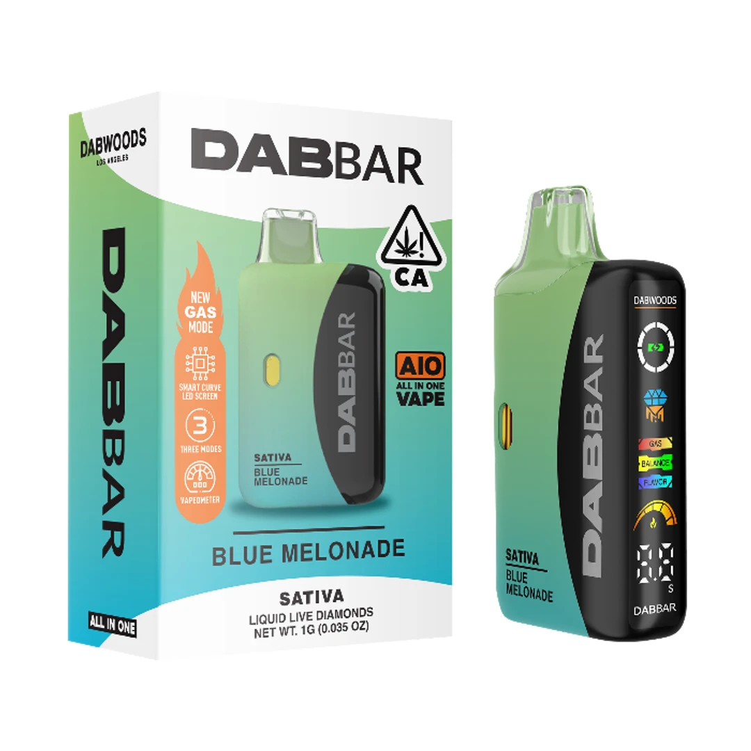 LIQUID DIAMOND DAB BAR READY TO USE VAPORIZER [1G] BLUE MELONADE - 1 G product image