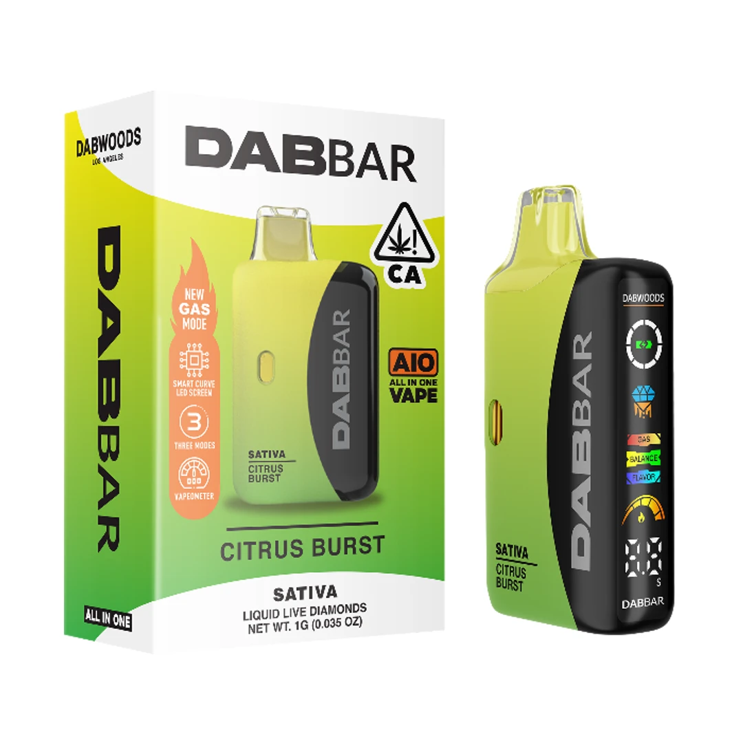 LIQUID DIAMOND DAB BAR READY TO USE VAPORIZER [1G] CITRUS BURST - 1 G product image