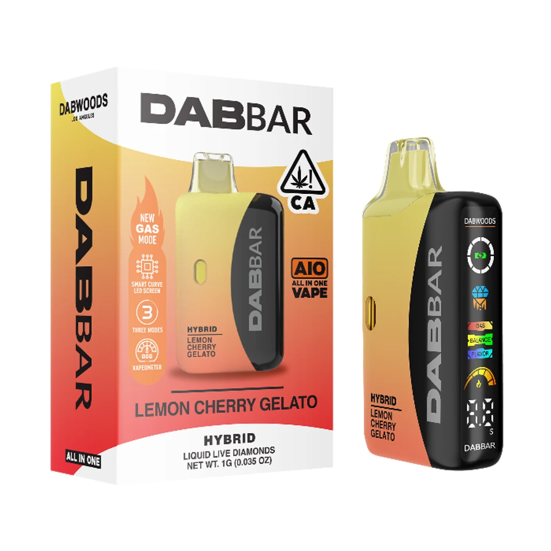 LIQUID DIAMOND DAB BAR READY TO USE VAPORIZER [1G] LEMON CHERRY GELATO product image