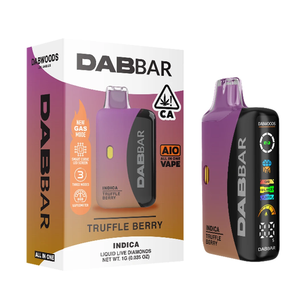 LIQUID DIAMOND DAB BAR READY TO USE VAPORIZER [1G] TRUFFLE BERRY - 1 G product image