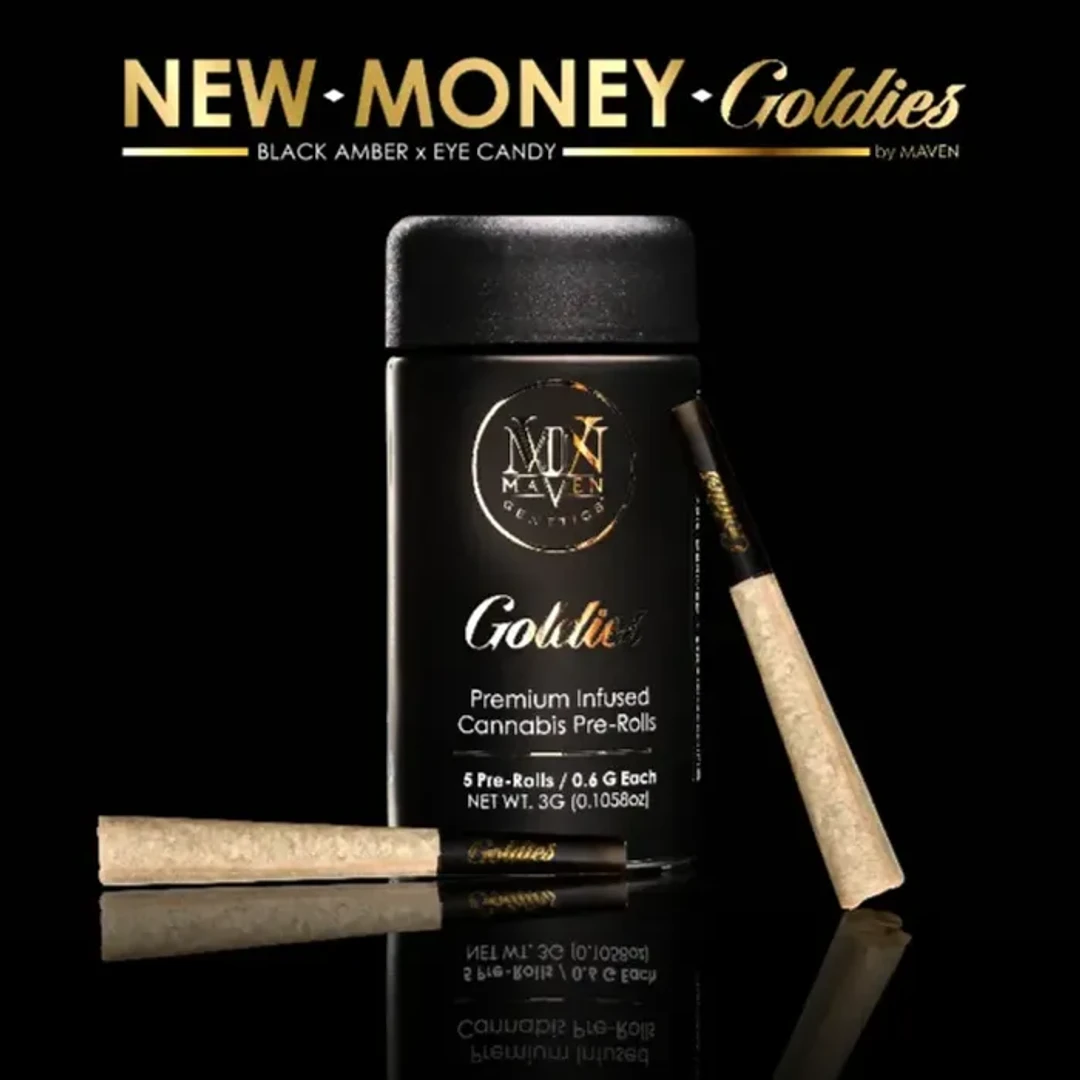 NEW MONEY INFUSED PRE-ROLL 5 PACK 3G
