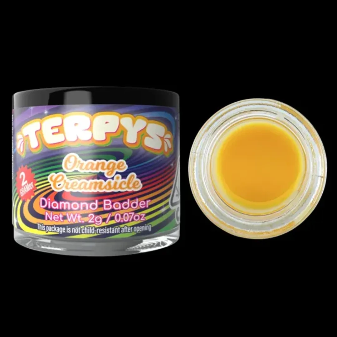 TERPY'S ORANGE CREAMSICLE DIAMOND BADDER 2G