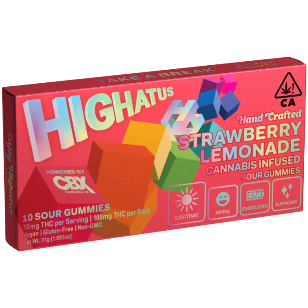STRAWBERRY LEMONADE GUMMY 10 PACK 100MG