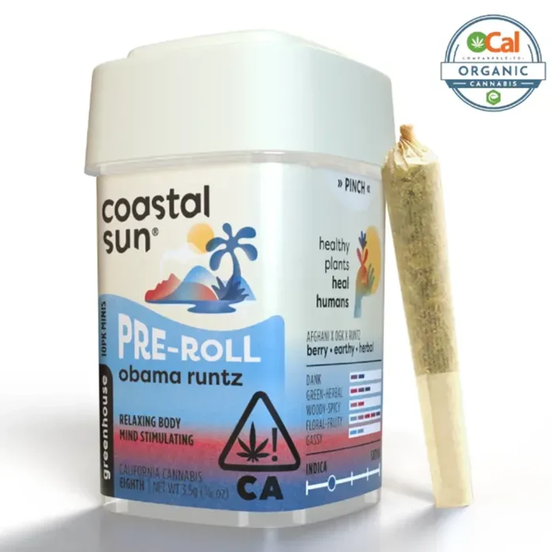 OBAMA RUNTZ PRE-ROLL 10 PACK 3.5G