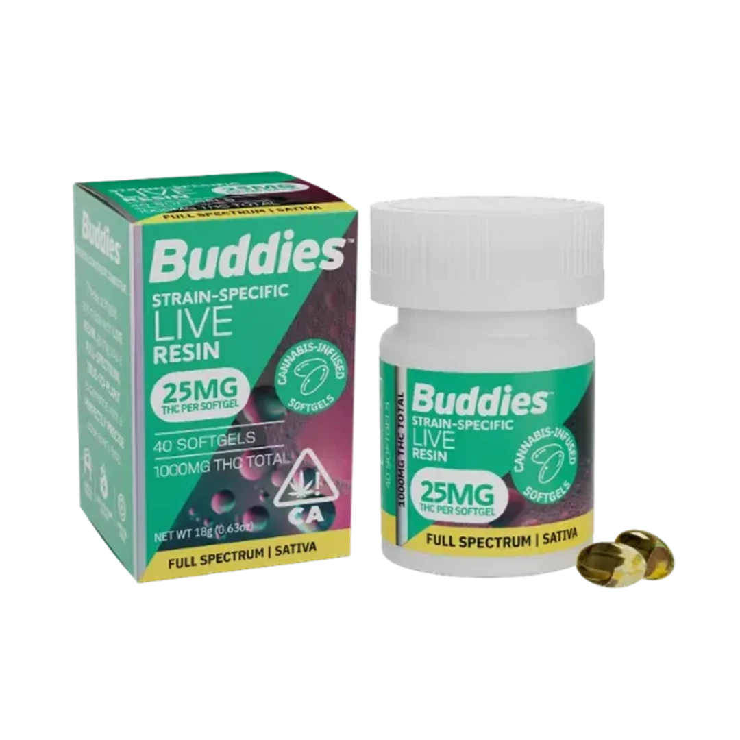 Sativa Softgel Capsule 40 Pack 1000MG