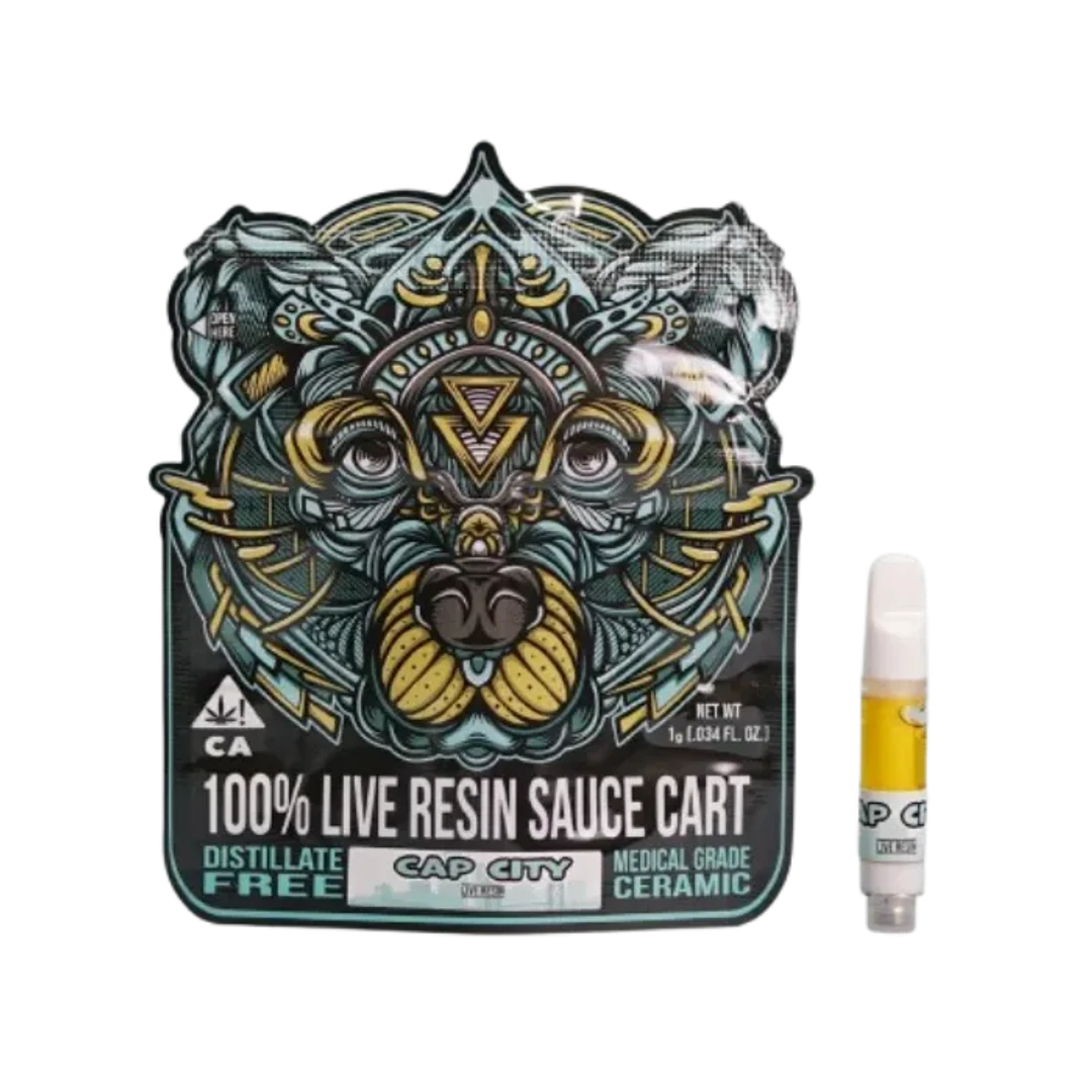 Cap City Live Resin Cartridge 1G