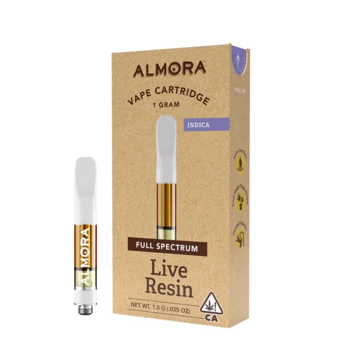 LIVE RESIN CARTRIDGE [1G] AMARETTO MINTS - 1 G
