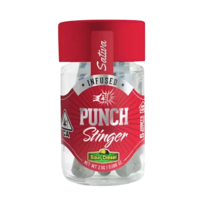 Sour Diesel Stingers Infused Pre-roll 5 Pack 2.5G