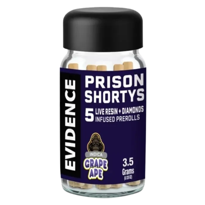 GRAPE APE INFUSED PRE-ROLL 5 PACK 3.5G