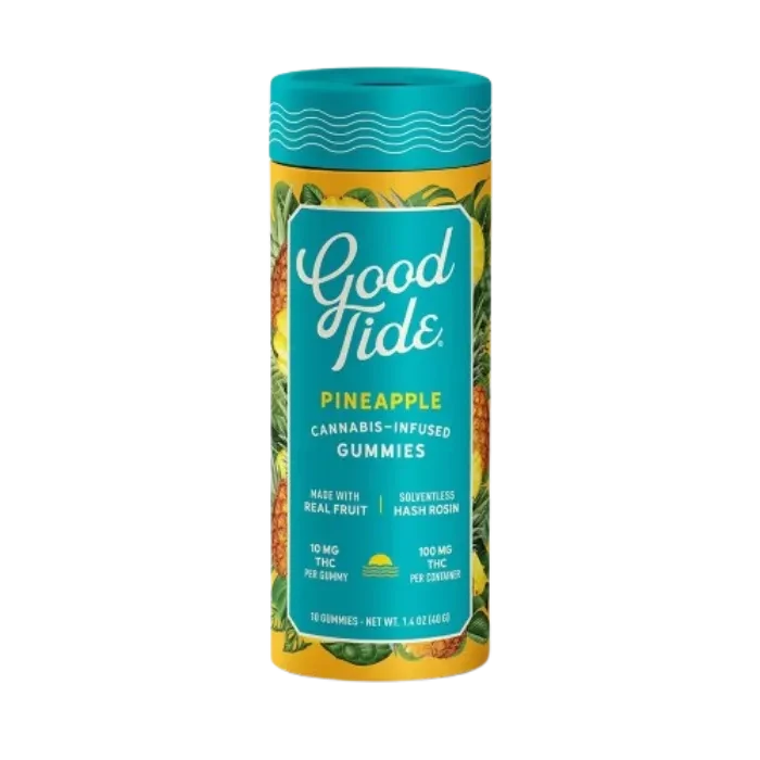 PINEAPPLE ROSIN GUMMY 10 PACK 100MG