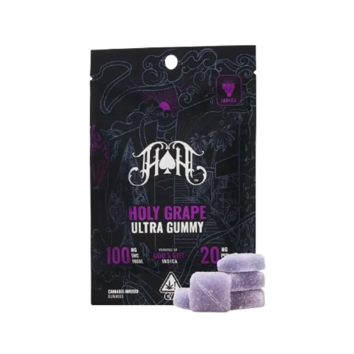 HOLY GRAPE GUMMY 5 PACK 100MG