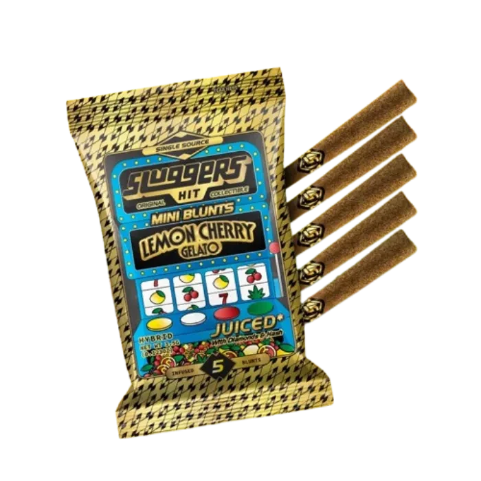 LEMON CHERRY GELATO INFUSED MINI BLUNTS 5 PACK 3.5G
