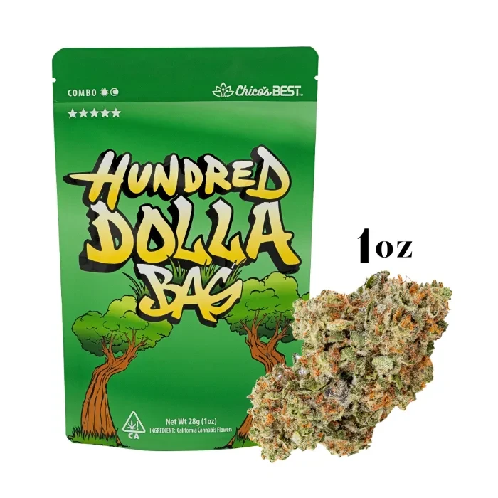 HUNDRED DOLLA BAG FLOWER [28G] COMBO PURPLE CHEM - 28 G