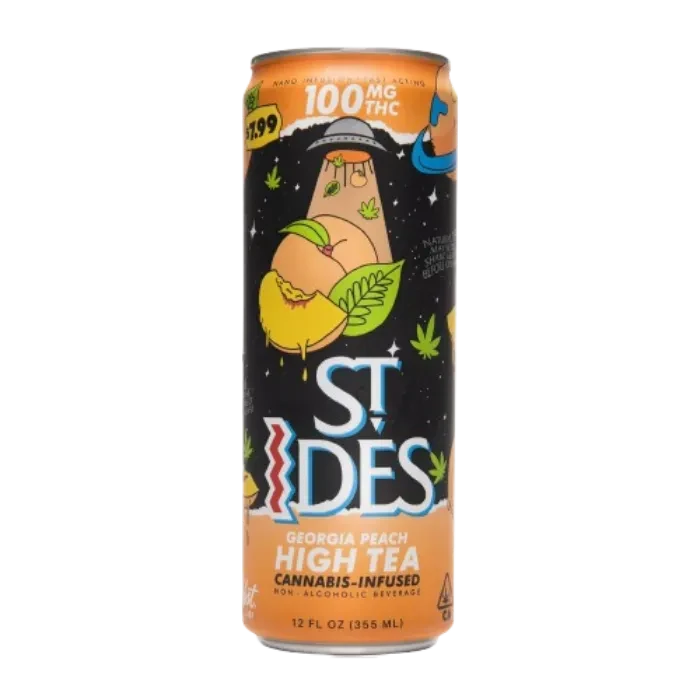GEORGIA PEACH HIGH TEA SINGLE 100MG