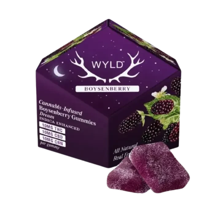 BOYSENBERRY GUMMY 1:1:1 THC:CBD:CBN 10 PACK 100MG