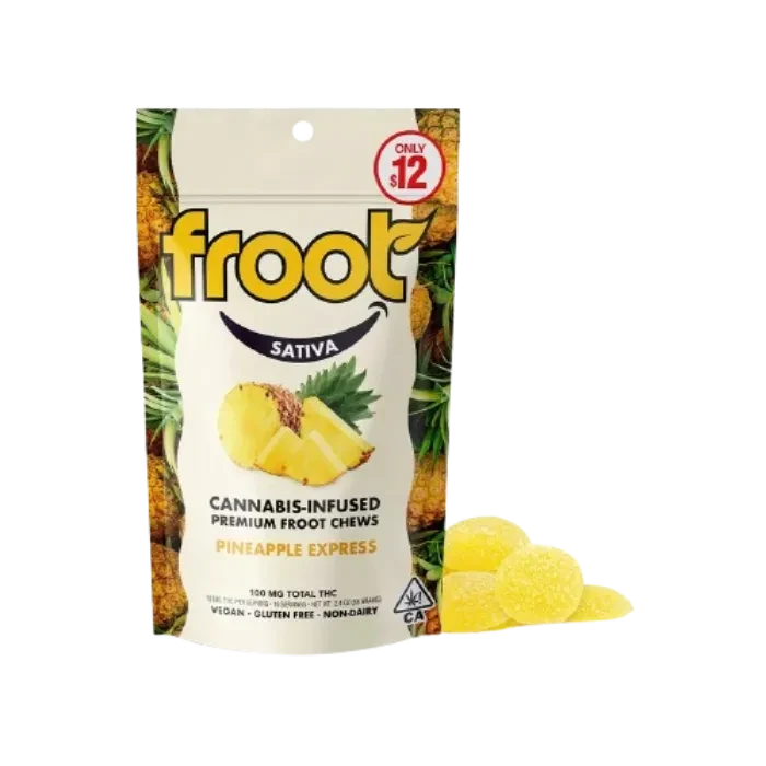 PINEAPPLE EXPRESS GUMMY 10 PACK 100MG