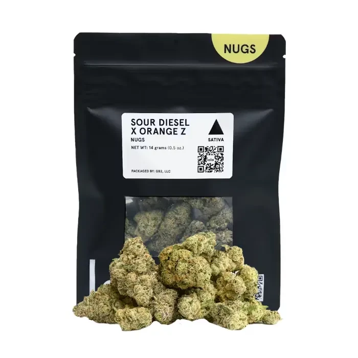 BLACK BAG FLOWER [14G] SOUR DIESEL X ORANGE Z - 14 G product image
