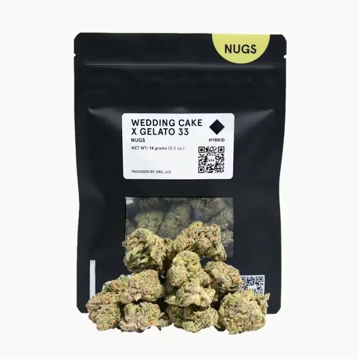 BLACK BAG FLOWER [14G] WEDDING CAKE X GELATO 33 - 14 G product image