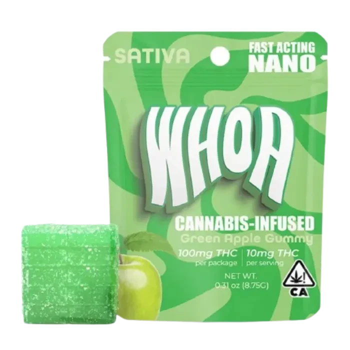 GREEN APPLE GUMMY SINGLE 100MG