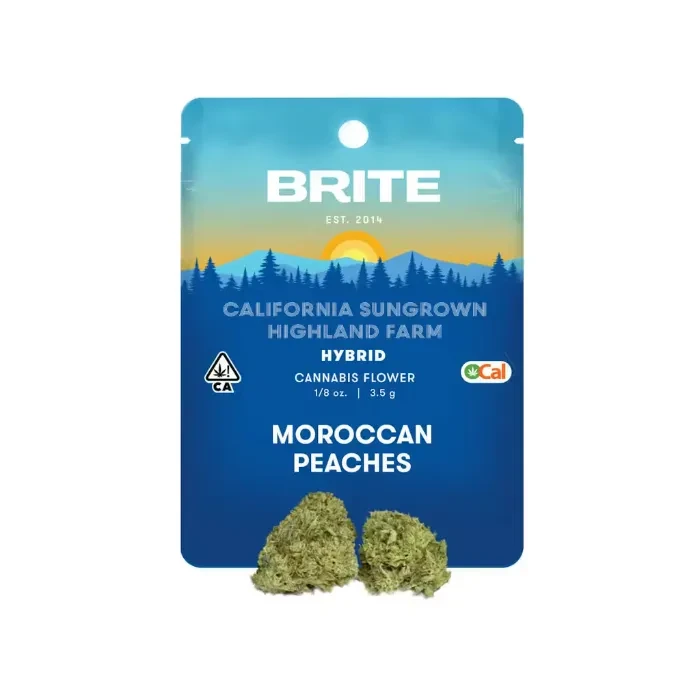 HIGHLAND FARM 0CAL FLOWER [3.5G] MOROCCAN PEACHES - 3.5 G product image