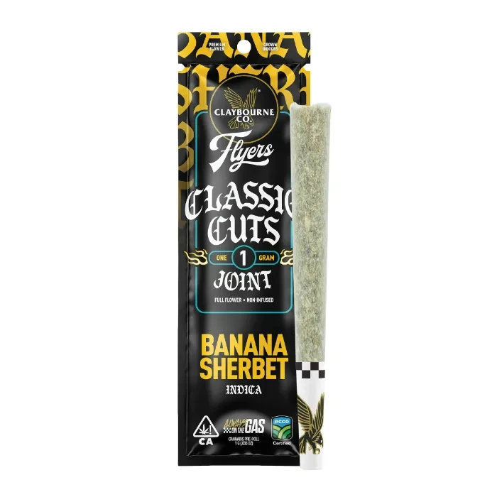 FLYERS PREROLL [1G] BANANAS SHERBET - 1 G
