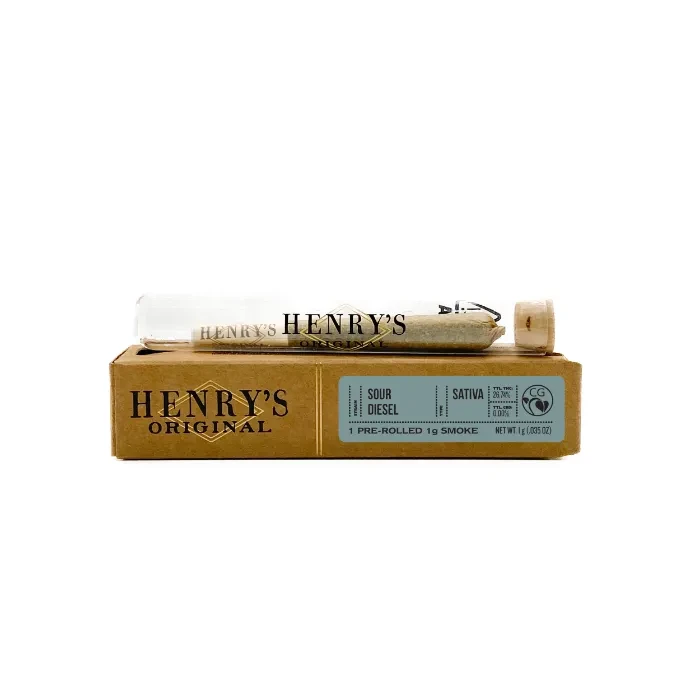 PREROLL 1PK [1G] SOUR DIESEL - 1 G