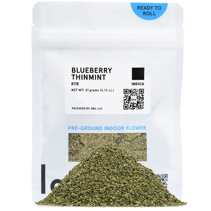 PREGROUND FLOWER [21G] BLUEBERRY THINMINT - 21 G product image