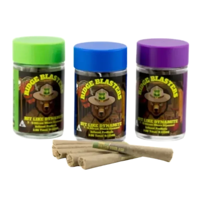 AJ SOUR DIESEL INFUSED PRE-ROLL 7 PACK 3.5G