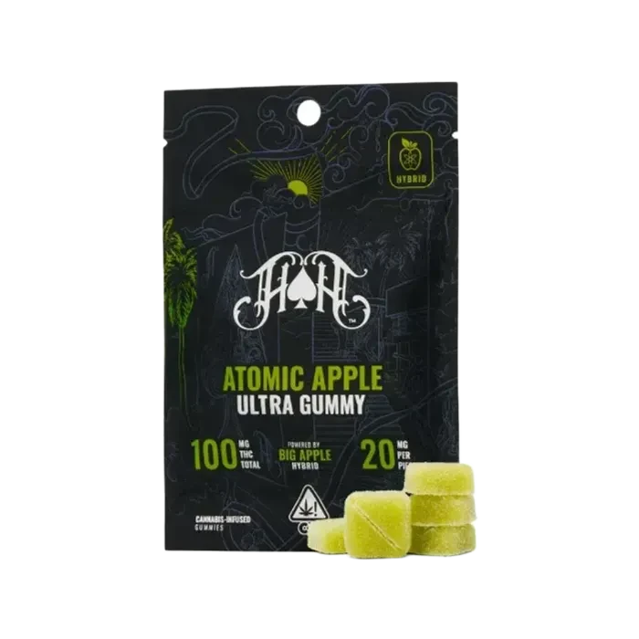 ATOMIC APPLE GUMMY 5 PACK 100MG