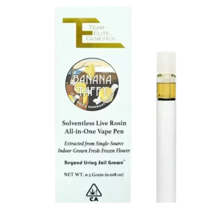 BANANA TAFFY LIVE ROSIN ALL IN ONE 0.5G