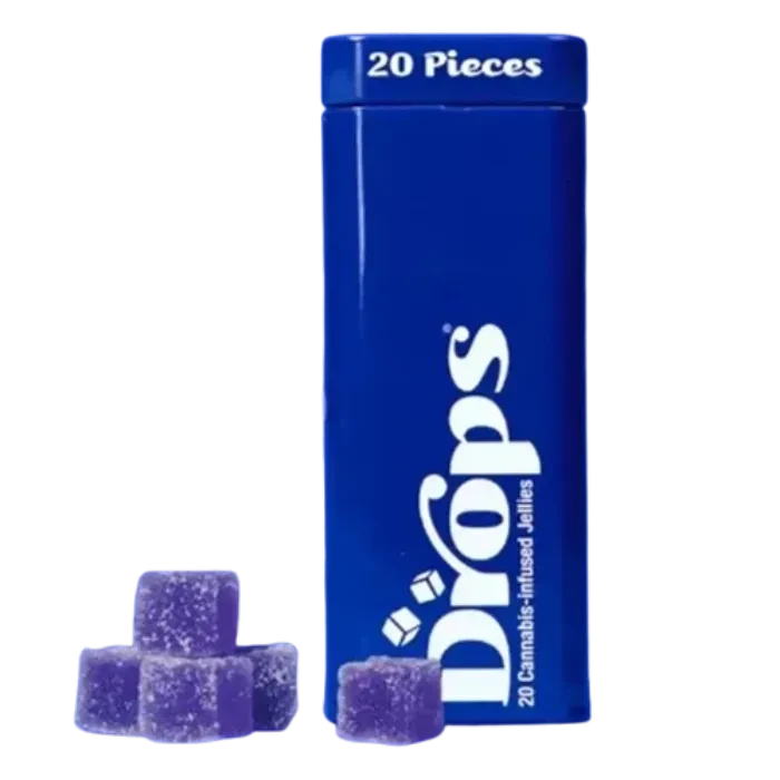 BLACK CURRANT DEEP RELAXATION GUMMY 1:1:1 CBN:CBD:THC 20 PACK 100MG