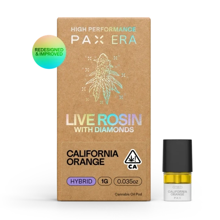 California Orange Rosin Pod 1G