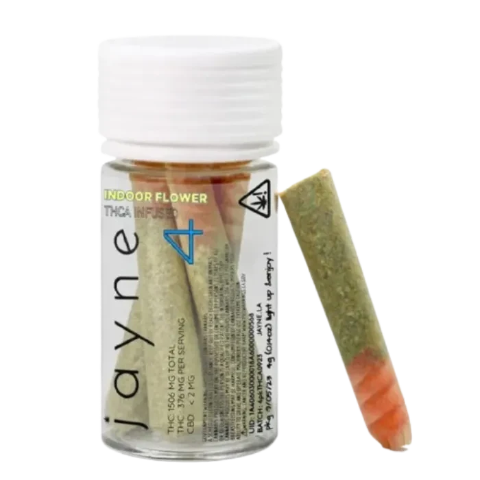 BLACKBERRY INFUSED PRE-ROLL 4 PACK 4G