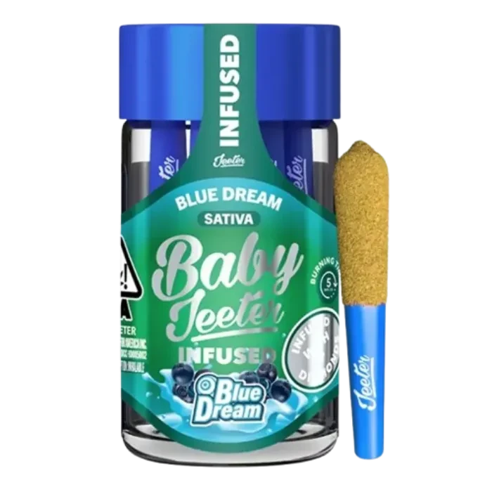 BLUE DREAM INFUSED PRE-ROLL 5 PACK 2.5G