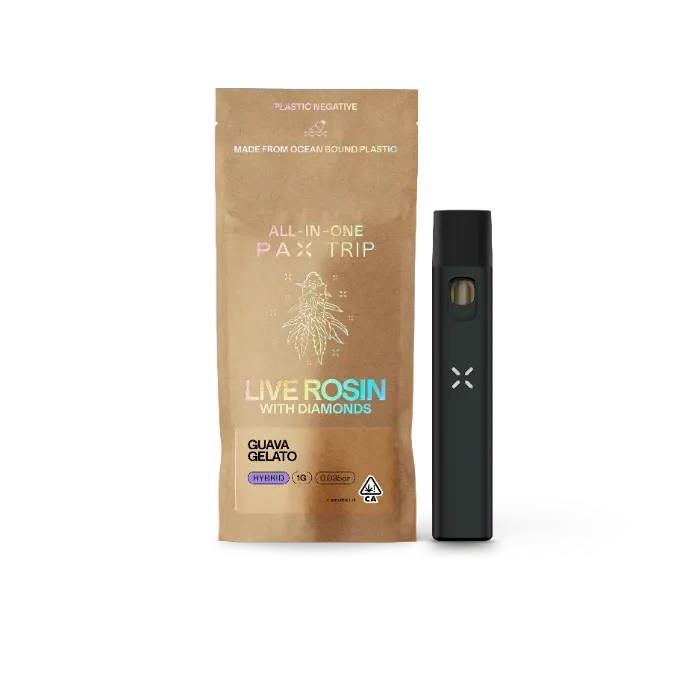 TRIP LIVE ROSIN READY TO USE VAPORIZER [1G] GUAVA GELATO - 1 G