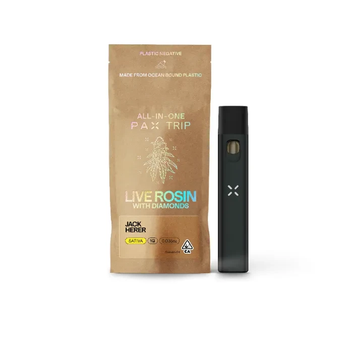 TRIP LIVE ROSIN WITH DIAMONDS READY TO USE VAPORIZER [1G] JACK HERER - 1 G
