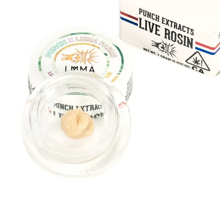 LIVE ROSIN BADDER TIER 1 [1G] LUMA'S MADD PINEAPPLES - 1 G