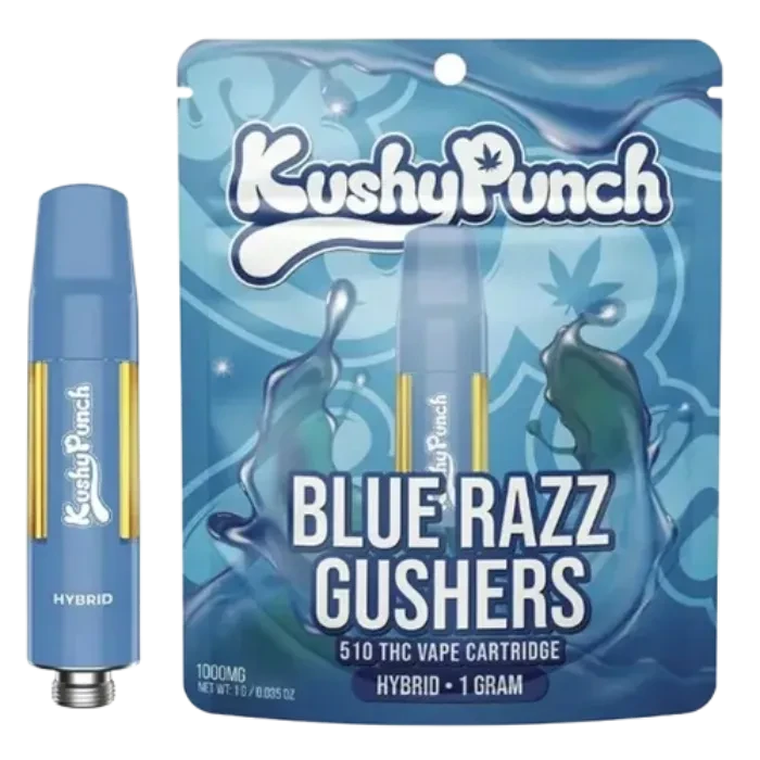 BLUE RAZZ GUSHERS CARTRIDGE 1G