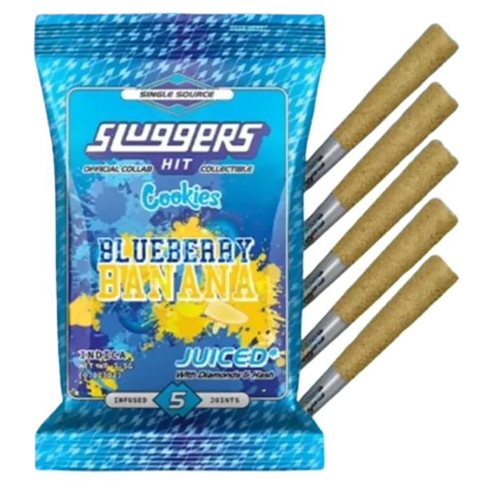 BLUEBERRY BANANA INFUSED PRE-ROLL 5 PACK 3.5G