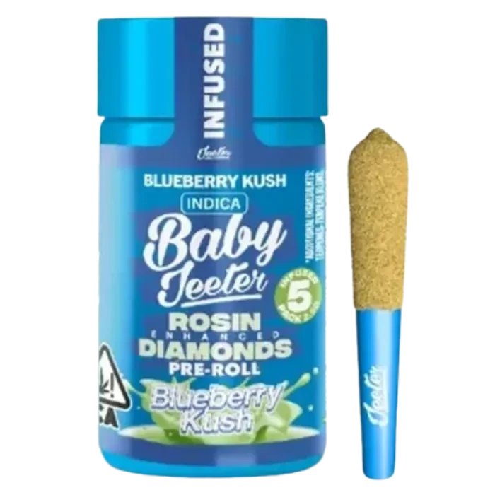 Blueberry Kush Infused Pre-roll 5 Pack 2.5G