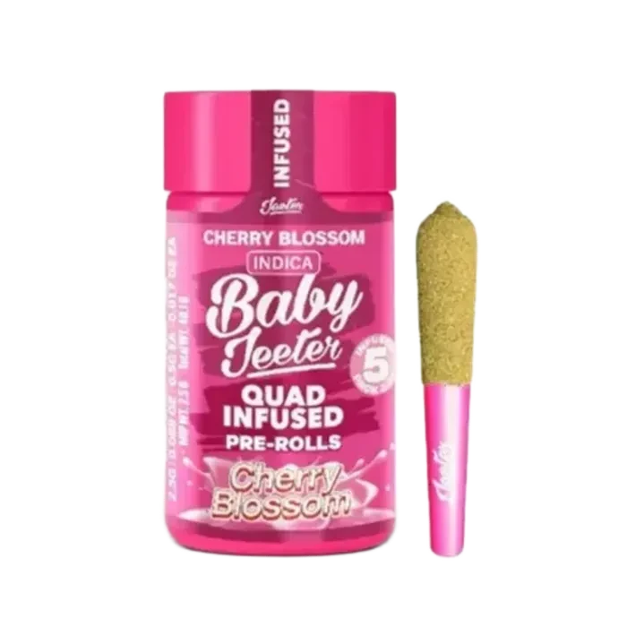 CHERRY BLOSSOM INFUSED PRE-ROLL 5 PACK 2.5G